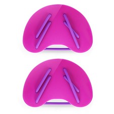 1-Swimming Hand Paddles Fins Adjustable Swim Training Hand Paddles For JCIY