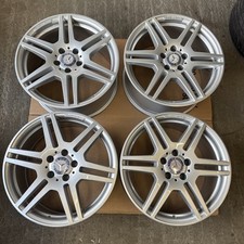 4 X SET MERCEDES E CLASS W207 W212 ALLOY WHEELS 18" INCH AMG 9J ET54 8.5J ET48