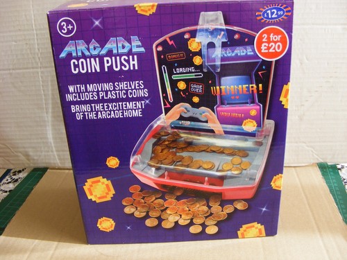 Coin pusher machine arcade - pusher,