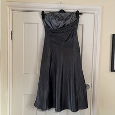 Gorgeous Ball Gown From Ariella In Size S Dark Grey Shimmer Worn Once