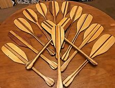 Kids Baby First Wooden Canoe Paddle Small Homemade Handmade Gift Novelty Oar Fun