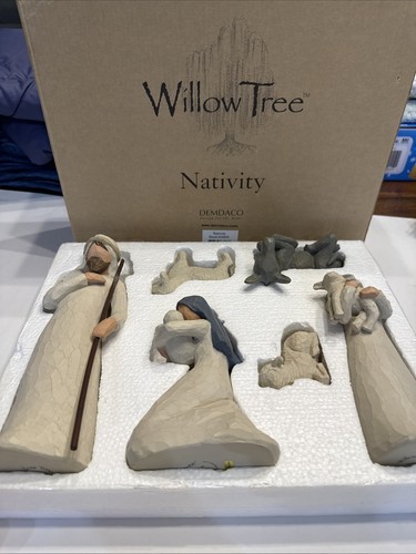 Willow tree nativity set - willow, 6