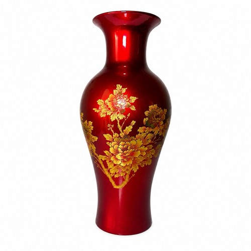 36cm tall red porcelain - tall,