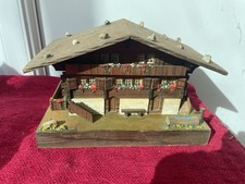 Vintage Folk Art Wooden Swiss