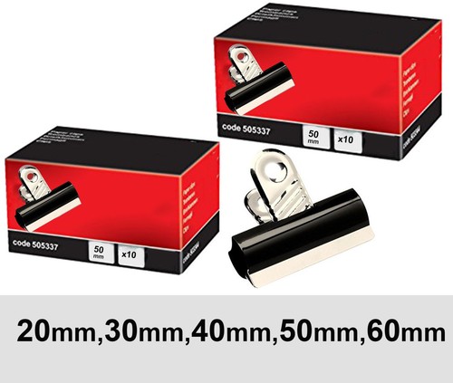 Bulldog clips metal grip - clips,