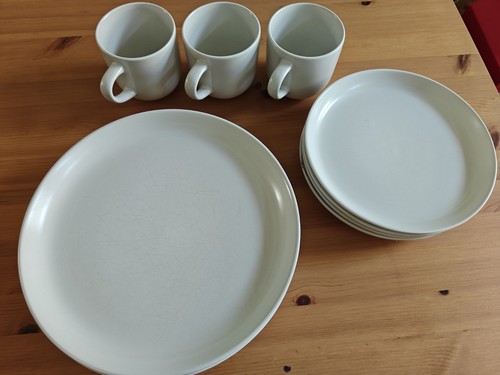 Habitat white stoneware - white,