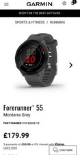 Garmin Forerunner 55 Black GPS