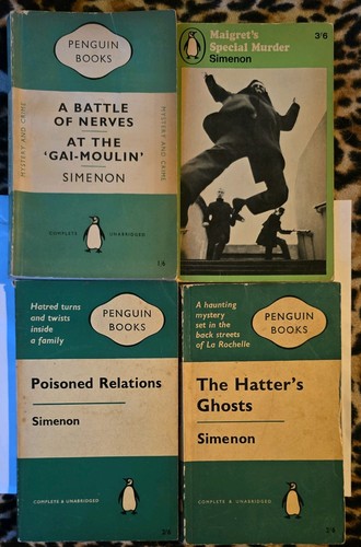 Vintage penguin crime books - vintage,
