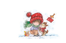 Wild Rose Studio Rubber Clear