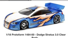 PROTOFORM 1484-00 DODGE STRATUS CLEAR BODY 3.0 1/18 (PF1484-00)