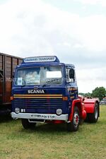 Truck Photo 12x8 - Scania 81 - Colemans Transport - POH 572R 
