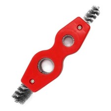 Two-sided Wire Brush  Aluminium Pipes Cleaning Plumbing Copper Pipe Cleaner