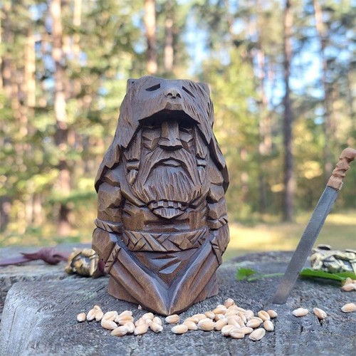 Viking gnome statue - viking, prevent
