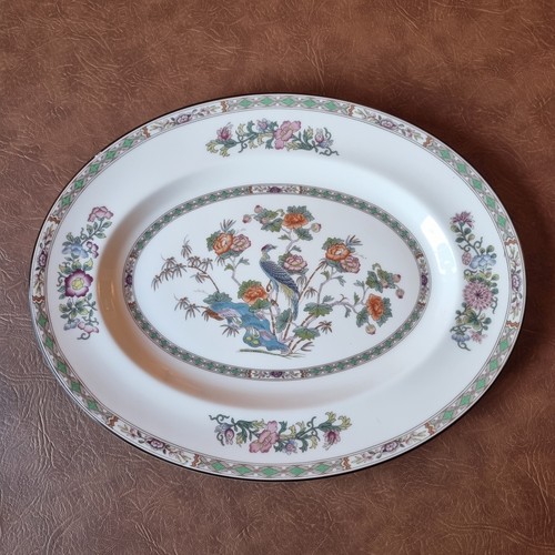 Wedgwood kutani crane oval - kutani,