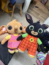 Bing Plush Bundle - Bing and Sula ’talking’ Plushes Soft Toys