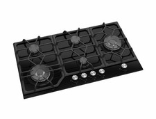 Avelis 90cm 5 Burner Black