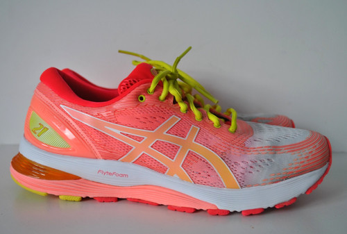 Orange lace women running - orange,