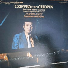 CONNOISEUR SOCIETY CS 2104 CHOPIN IMPROMPTUS LISZT *GEORGY CZIFFRA*