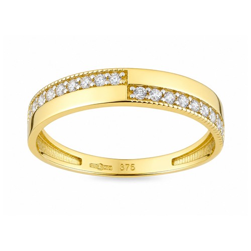 9ct yellow gold simulated - 9ct,