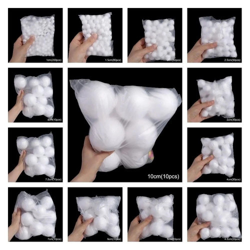 Mini polystyrene foam balls - polystyrene,