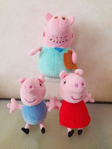 Peppa pig soft toys daddy - peppa,