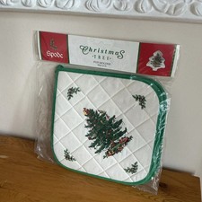 Spode christmas tree - tree, pair