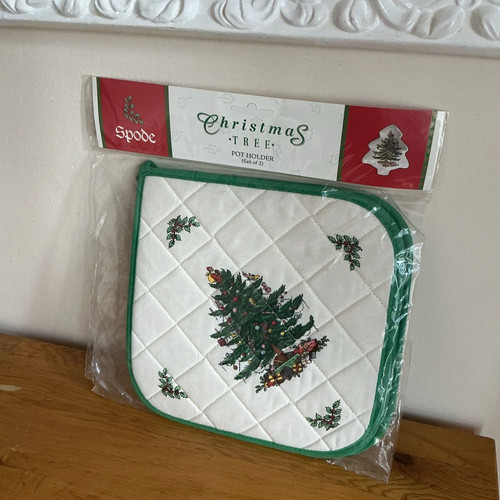 Spode christmas tree pair - spode,