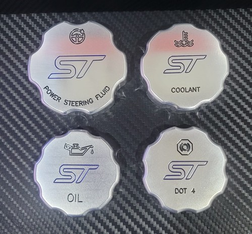 Billet aluminium fluid cap - aluminium,