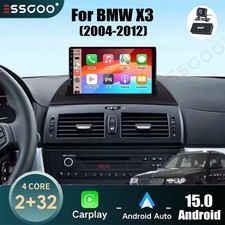DAB+ 9" Android 15 For BMW X3