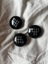 Set of 3 Gear Knob Badges