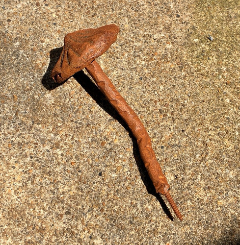 Rust finish metal - rust,