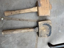 Vintage wooden mallets - x,