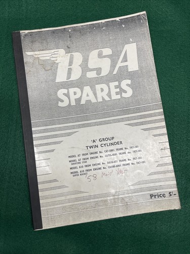 Bsa a10 1958 - bsa, a7