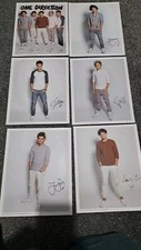 Official One Direction Nial Horan Harry Styles Preprinted Autograph From Tour