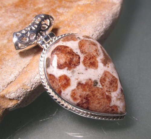 Sterling silver garnet - , in