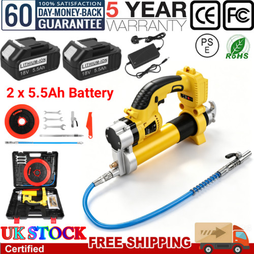 Cordless electric grease gun - cordless,