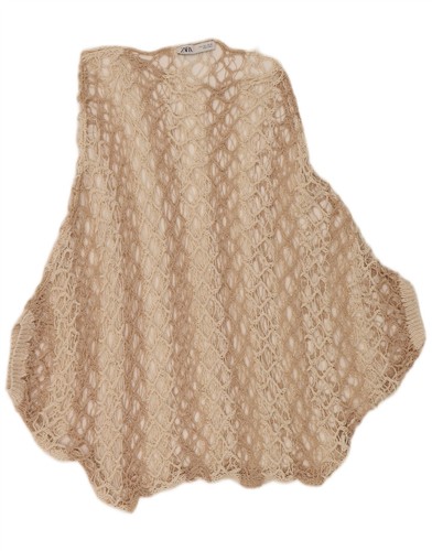 Zara womens crochet poncho top - womens,