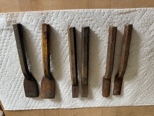 Caulking irons for - caulking,