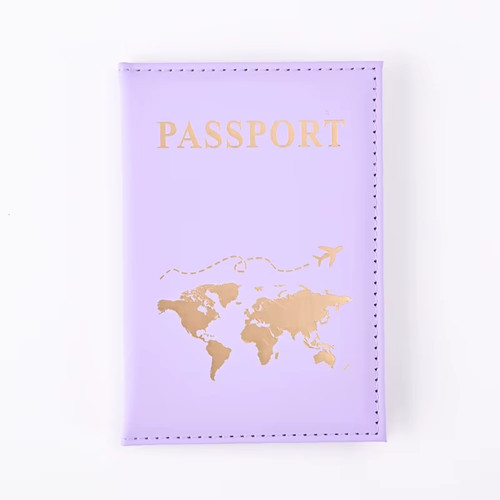 Leather passport holder - leather,