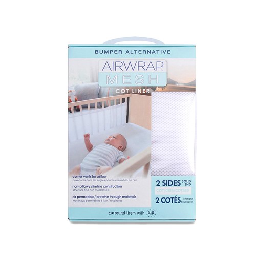 Airwrap sides breathable cot - airwrap,