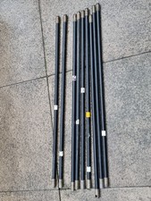 19mm (¾) x 3Ft Long Drain Duct Rods Worm Screw Attachment x 9