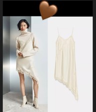 Zara ASYMMETRIC LACE DRESS ZW