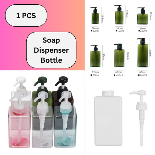 Soap dispenser bottle - soap,