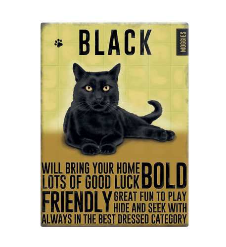 Black cat ginger - or,