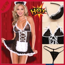 Sexy French Maid Outfit Anime