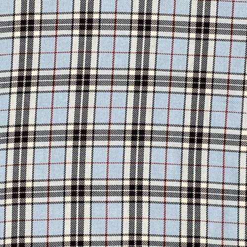 Polyviscose tartan fabric - tartan,