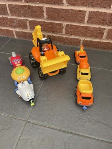 Elc digger and magnetic cars - digger,