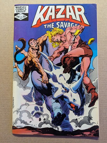 Kazar the savage marvel - kazar,