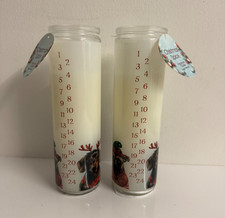 Christmas Advent Calendar Fragranced Candles - Set of 2 - Dog Design