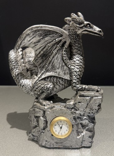 Mythological dragon clock not - dragon,